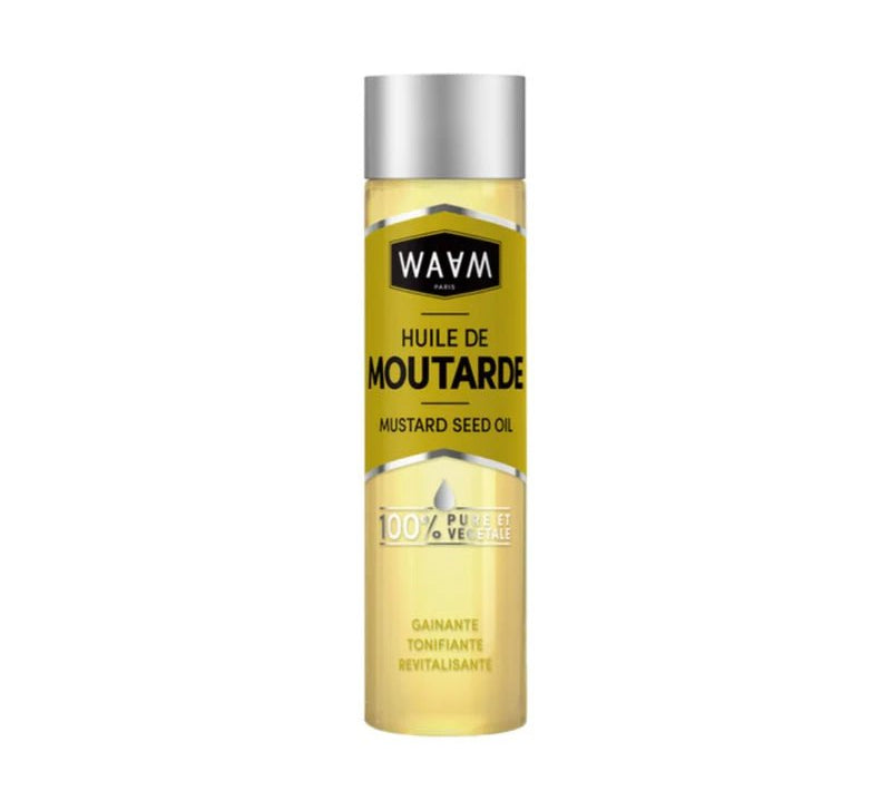 WAAM huile de moutarde – soin naturel anti-chute et croissance cheveux