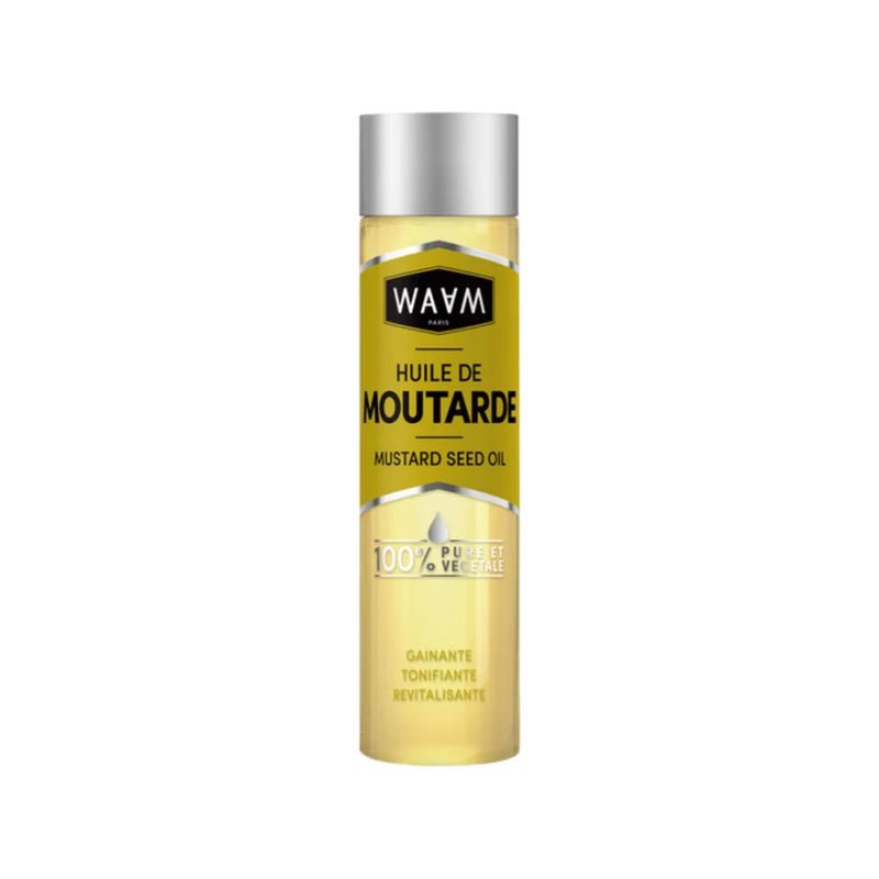 WAAM huile de moutarde – soin naturel anti-chute et croissance cheveux