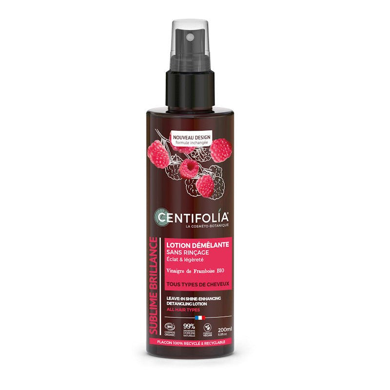Lotion Démêlante Sans - Rinçage Framboise – soin cheveux bouclés | L’Art des Boucles Suisse