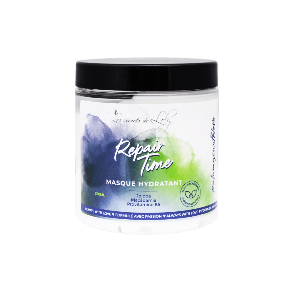 Masque Repair Time – soin cheveux bouclés | L’Art des Boucles Suisse