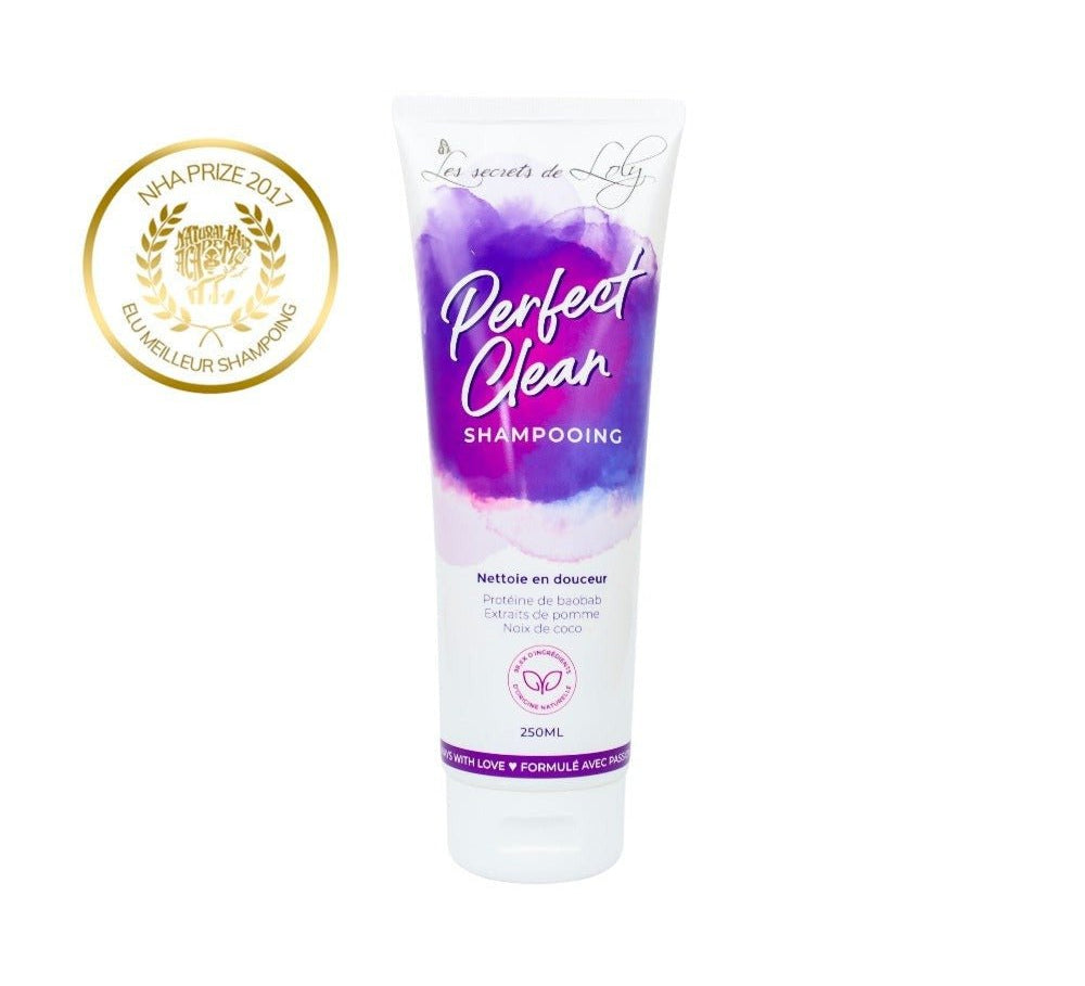 Perfect Clean – Shampoing Doux Coco & Pomme Les Secrets de Loly
