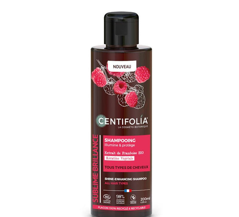 Shampoing brillance Centifolia – cheveux colorés et bouclés