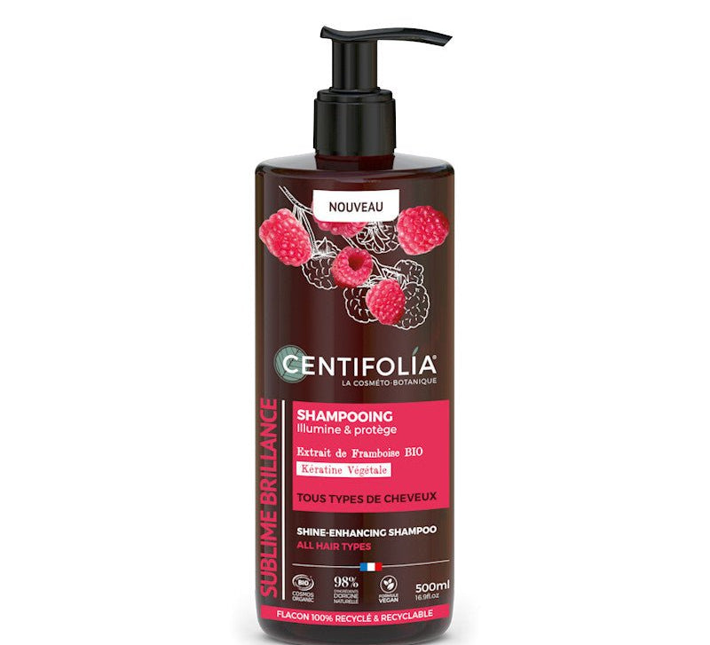 Centifolia shampoing éclat – soin cheveux bouclés colorés