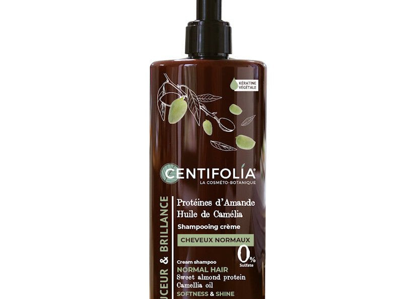 Centifolia shampoing crème – soin cheveux normaux éclat et souplesse