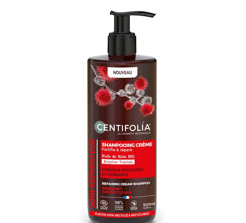 Centifolia shampoing réparateur – soin cheveux bouclés abîmés