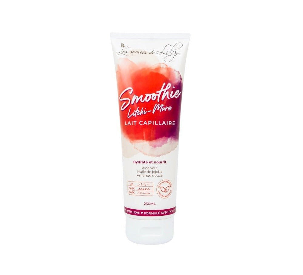 Smoothie Litchi-Mûre – Les Secrets de Loly Crème Coiffante